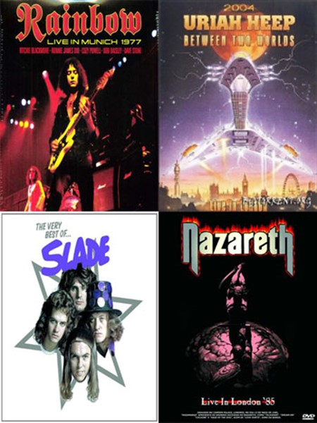 Classic Rock 4в1 - Rainbow, Uriah Heep, Slade, Nazareth (1977-2005) DVD5