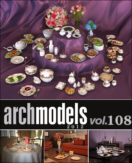 [3DMax] Evermotion Archmodels vol 108