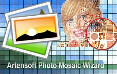 artensoft photo mosaic wizard portable