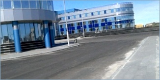 Железнодорожный вокзал в  Новом Уренгое - Railway station, New Urengoy