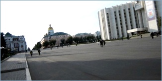 Советская площадь в Саранске - Soviet area Saransk