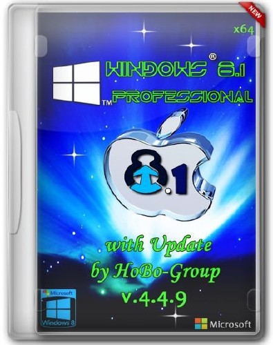 Windows 8.1 Professiona x64 with Update by HoBo-Group v.4.4.9 (RUS/2014)