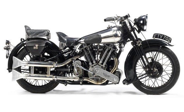 Мотоцикл Brough Superior SS100 ушел с аукциона за 427 000 долларов