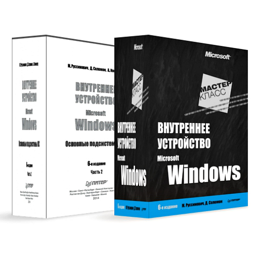 Внутреннее устройство Windows. Основные подсистемы ОС. 6-е издание. Часть 1,2