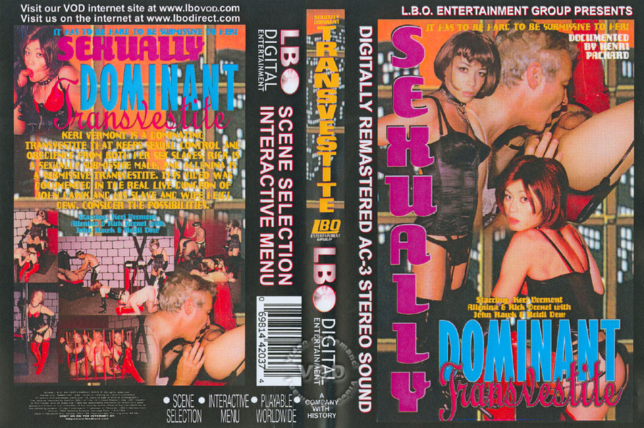 Sexually Dominant Transvestite /    (Henri Pachard, L.B.O. Entertainment Group) [1996 ., Retro, Transvestite, Fetish, All Sex, VHSRip]