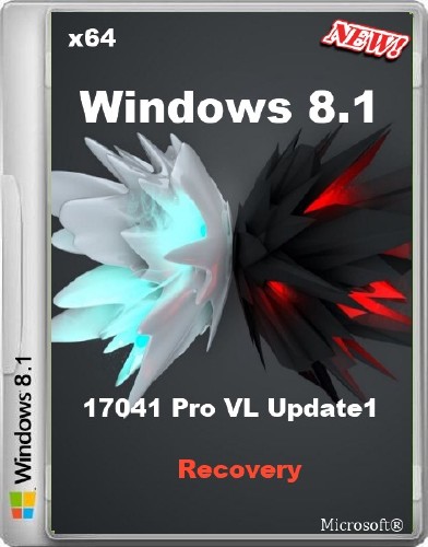 Windows 8.1.17041 Pro VL Update1 x64  Recovery (2014/RUS)