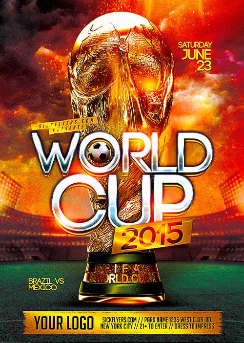 World Cup Flyer Template 1