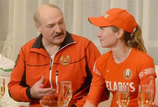 Лукашенко: В конце сезона чуть с ума не сошел, пока Домрачева не победила